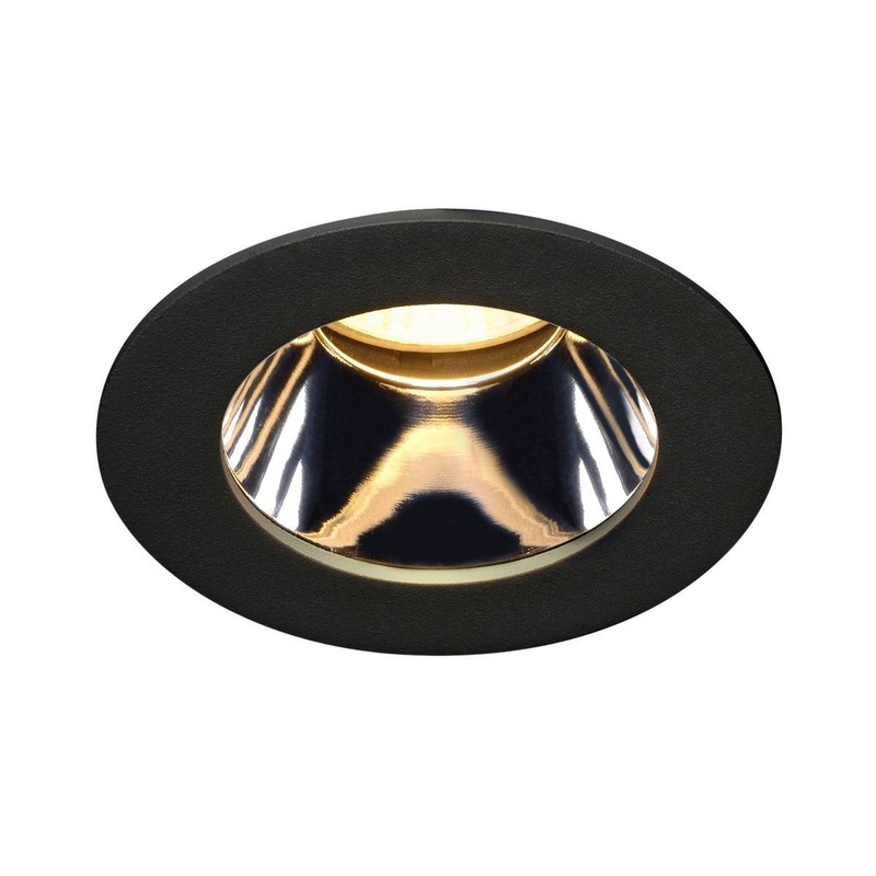 H-LIGHT REFLECTOR, matt black, 12W, 20, 2700K, incl. driver , clip spring