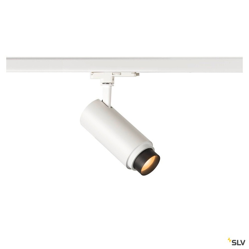 NUMINOS ZOOM M DALI, white 3-phase spot, 20W 2700K 15-60