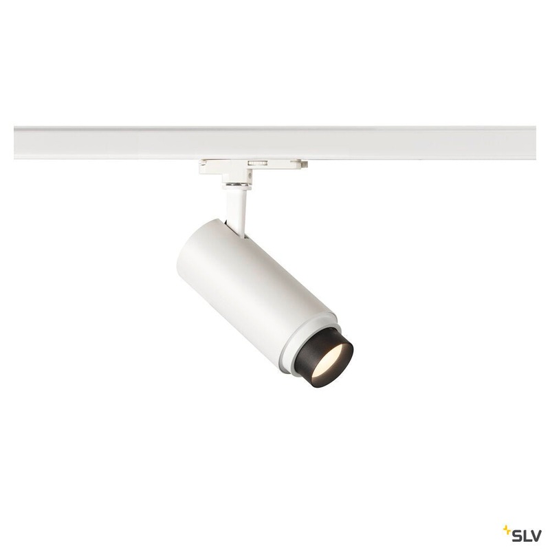 NUMINOS ZOOM M DALI, white 3-phase spot, 20W 4000K 15-60