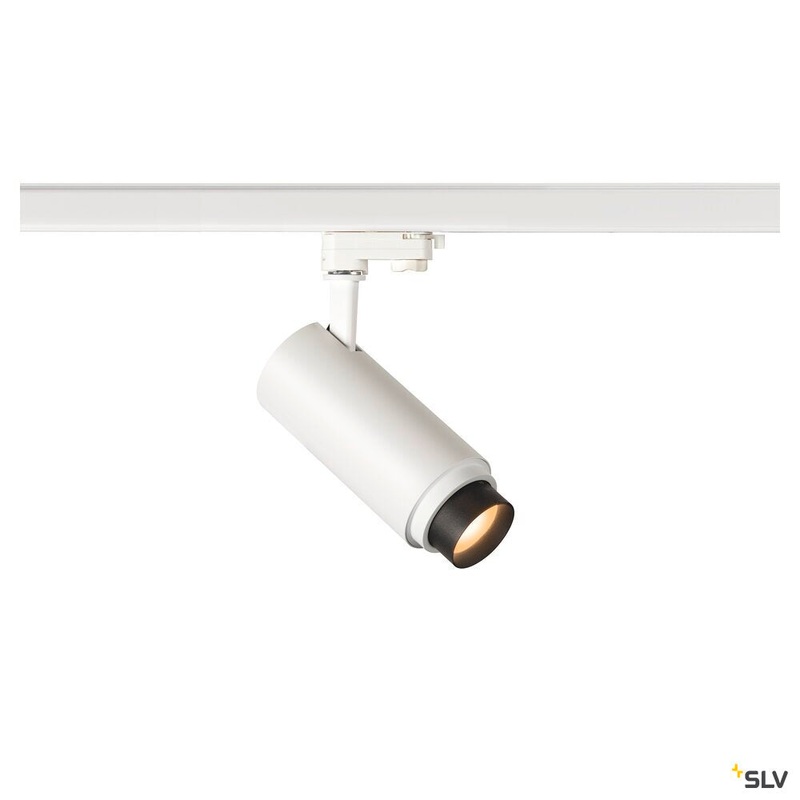 NUMINOS ZOOM M PHASE, white 3-phase spot, 20W 3000K 15-60