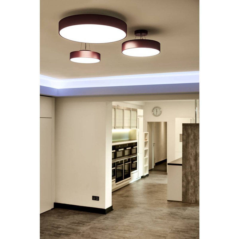 Suspension kit for 1-10V MEDO LED, wine red, 5-pole