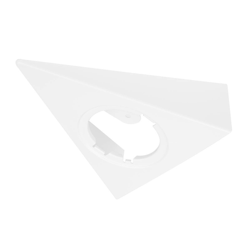 Triangular installation housing for DL 126 LED, downlight, white