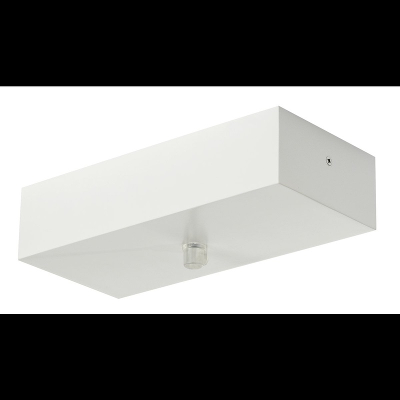 Ceiling plate, matt white