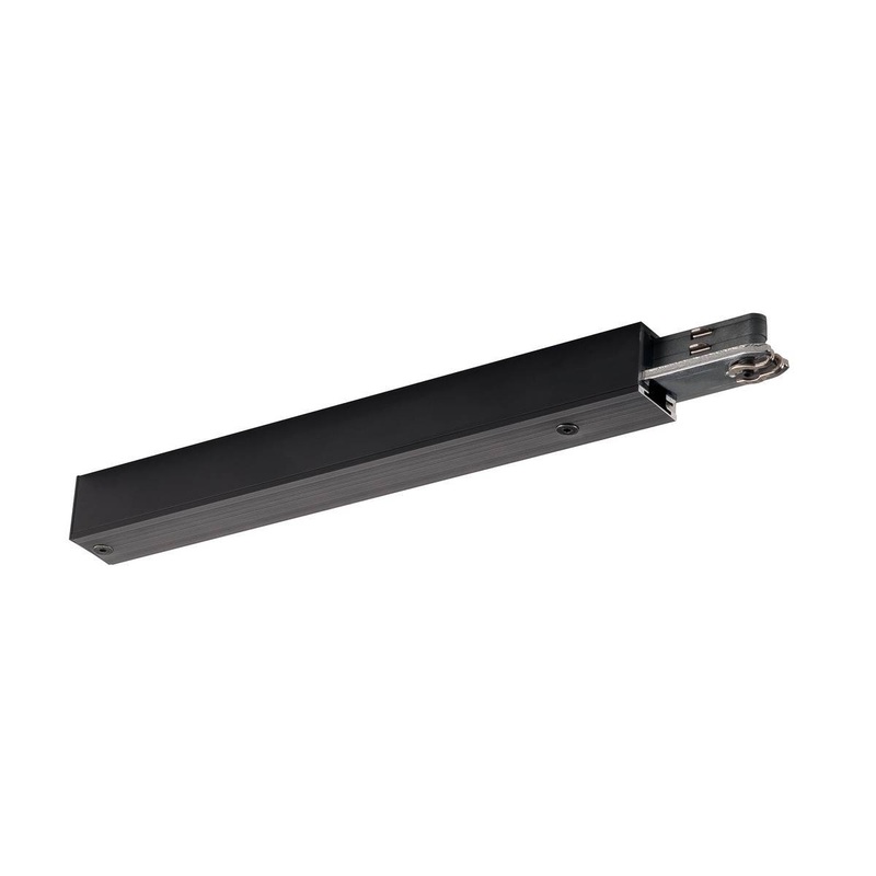 [Discontinued] FEED-IN, for D-TRACK 2-circuit 240V track, black