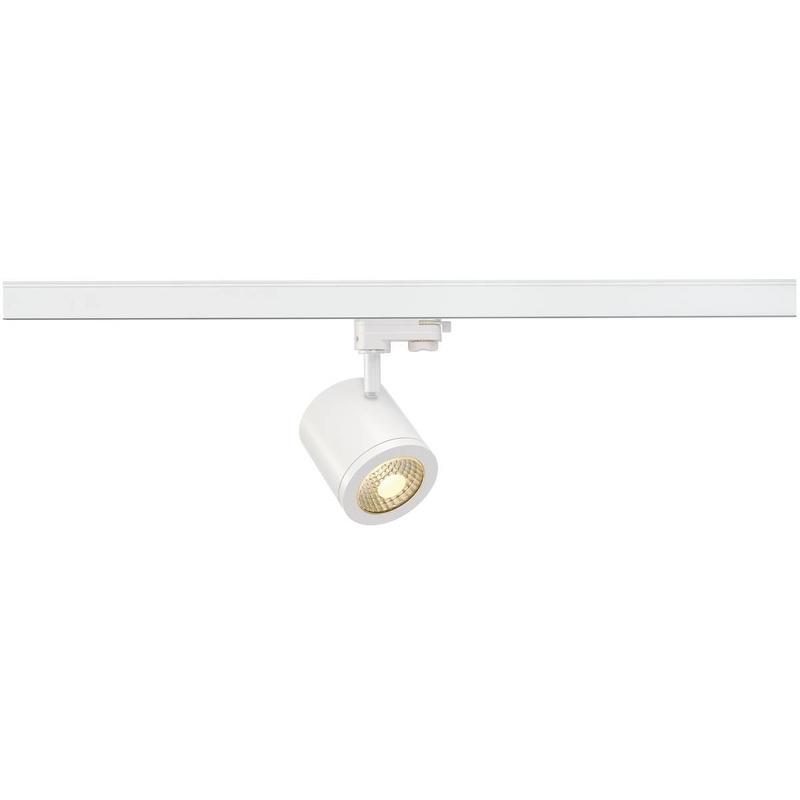 ENOLA_C 9 SPOT, round, white, 9W, 3000K, 35, incl. 3- circuit adapter