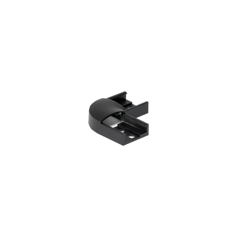 GLENOS 90 connector for linear profile 1809, matt black, 2 pcs.