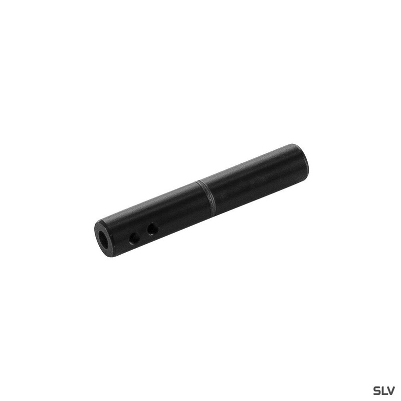 INSULATING CONNECTOR, for TENSEO low-voltage cable system, black, 2 pieces