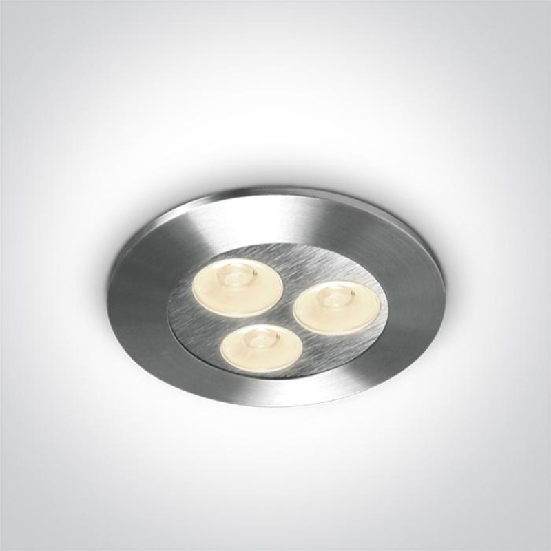ALUMINIUM LED DAYL 3x1w 35d 350mA