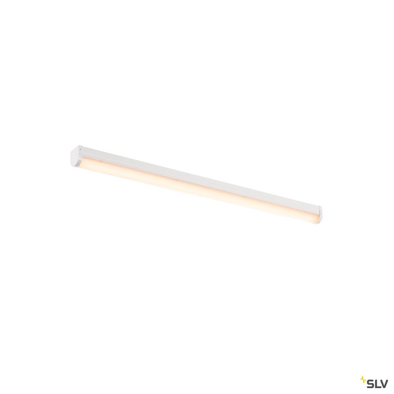 BENA, ceiling light, LED, 3000K, white, L/W/H 120/6.5/7.4 cm