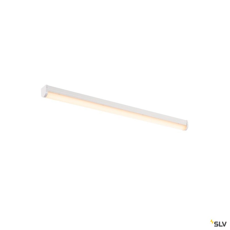 BENA, ceiling light, LED, 4000K, white, L/W/H 120/6.5/7.4 cm