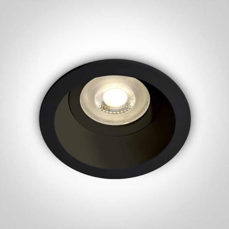 BLACK 10W GU10 DARK LIGHT