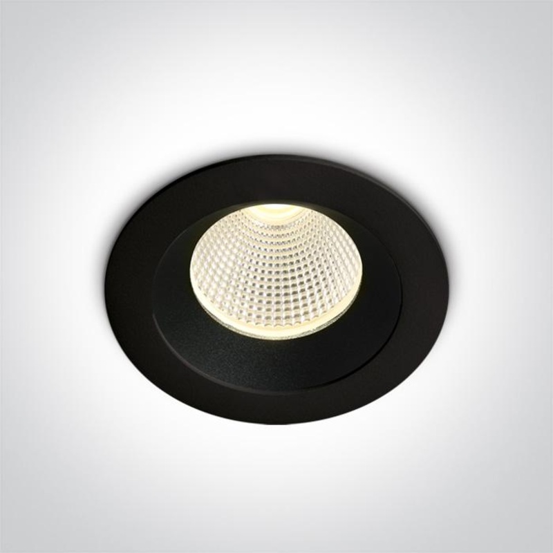 BLACK/BLACK LED 3W WW 350mA DARK LIGHT