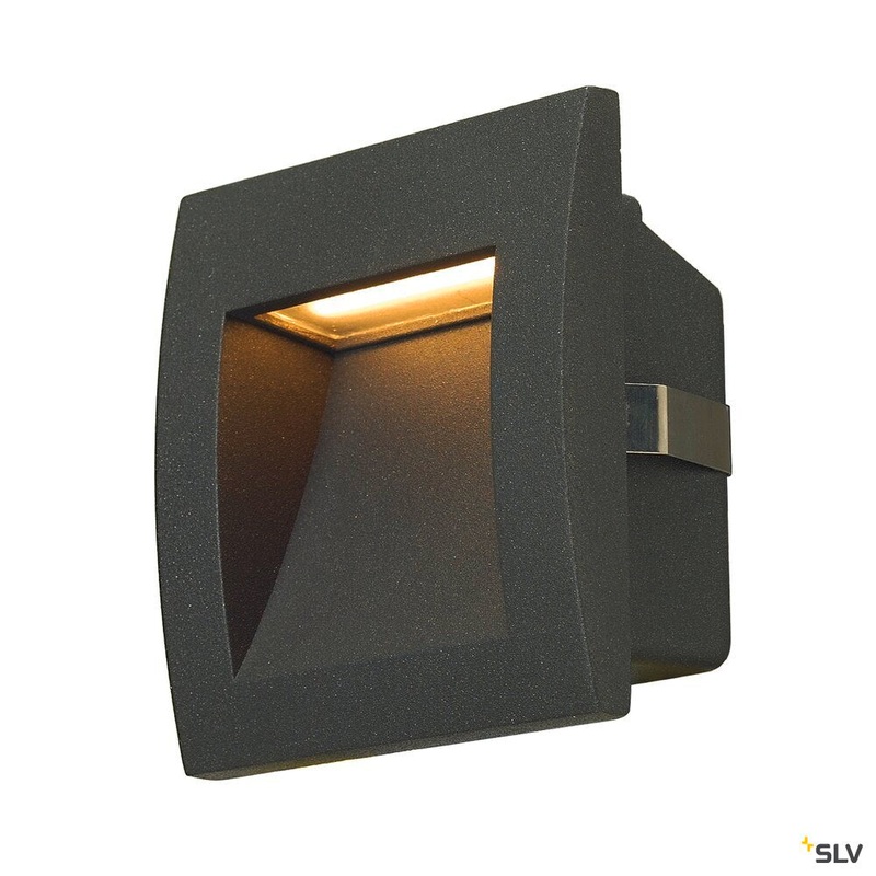 DOWNUNDER OUT LED S, outdoor recessed wall light, LED, 3000K, anthracite