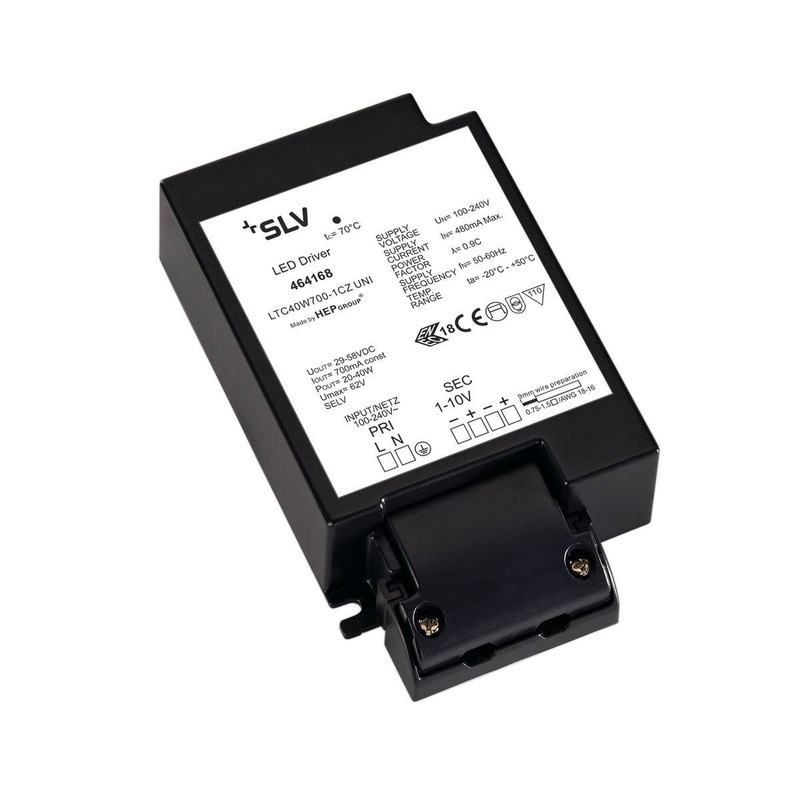 LED DRIVER, 40W, 700mA, incl. strain-relief