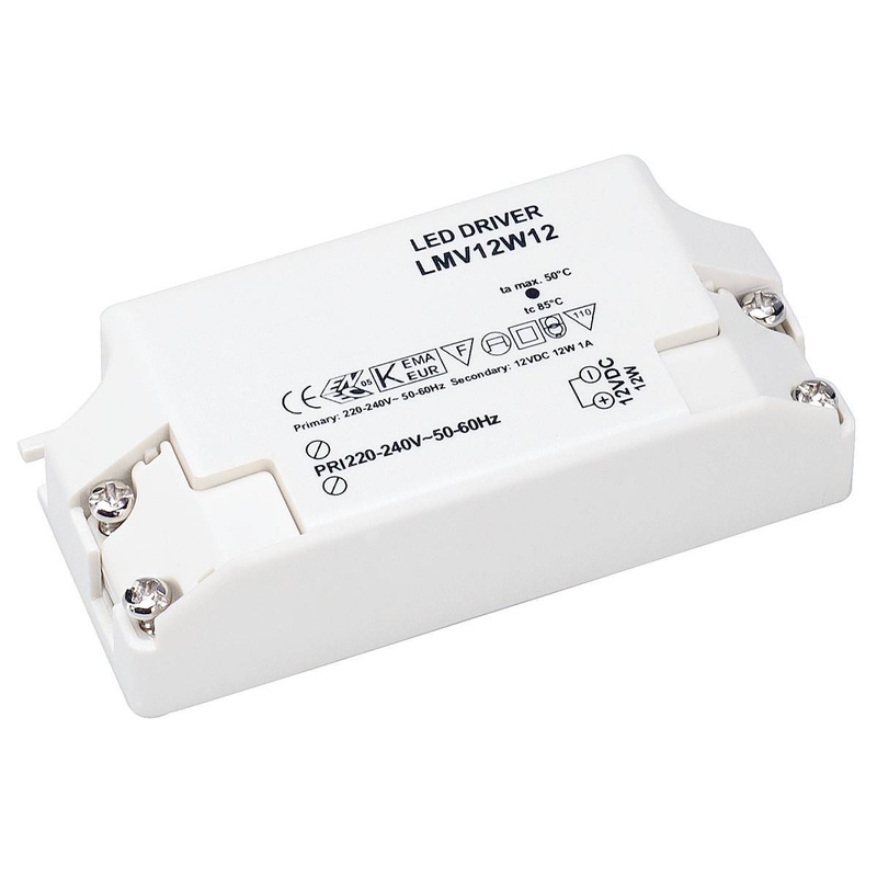 LED POWER SUPPLY 12W, 12V