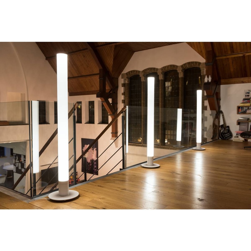 LIGHT PIPE, pathway and floor stand, LED, 2700K, white, /H 10/140 cm