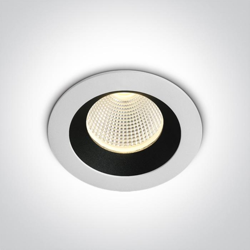 WHITE/BLACK LED 3W WW 350mA DARK LIGHT
