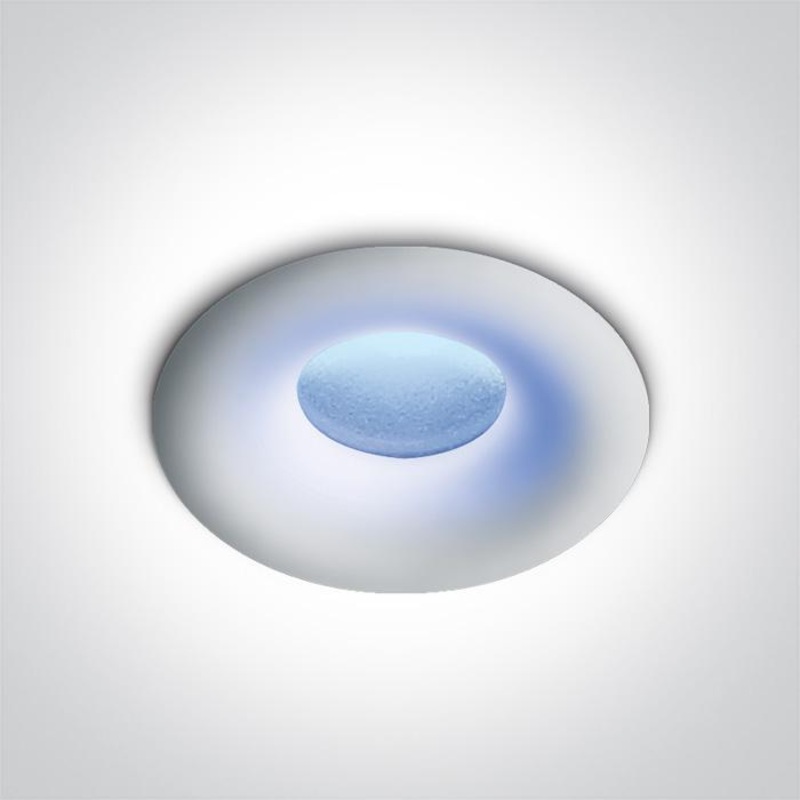 WHITE LED 1W BLUE IP44 STAR LIGHT 350mA