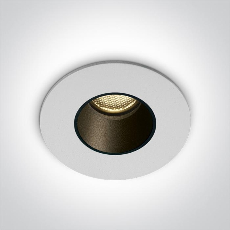 WHITE LED 2W CW 700mA IP65 DARK LIGHT
