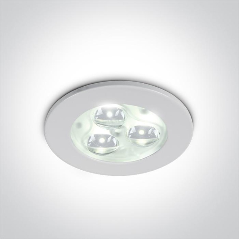 WHITE LED DAYL 3x1w 35d 350mA