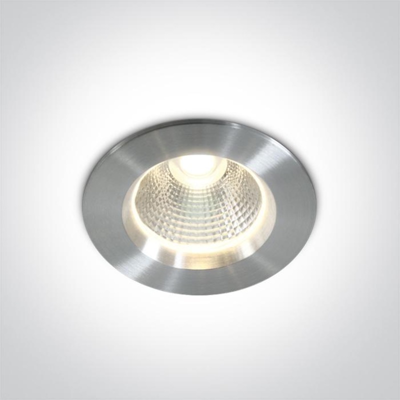 ALUMINIUM LED 5W WW IP44 30deg 230v