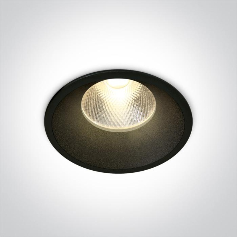 BLACK LED 12W 20deg WW IP20 230V DARK LIGHT