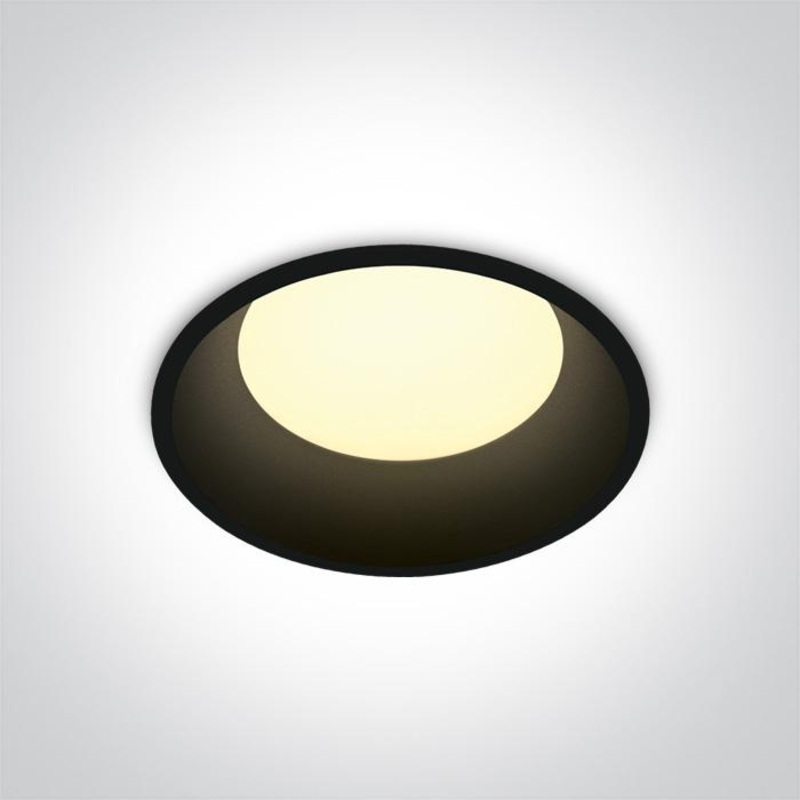 BLACK LED 9w CW IP20 230V 100deg DARK LIGHT