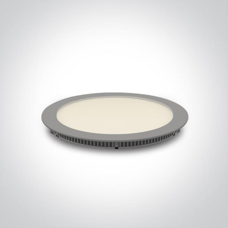 GREY LED 18W WW IP40 230V