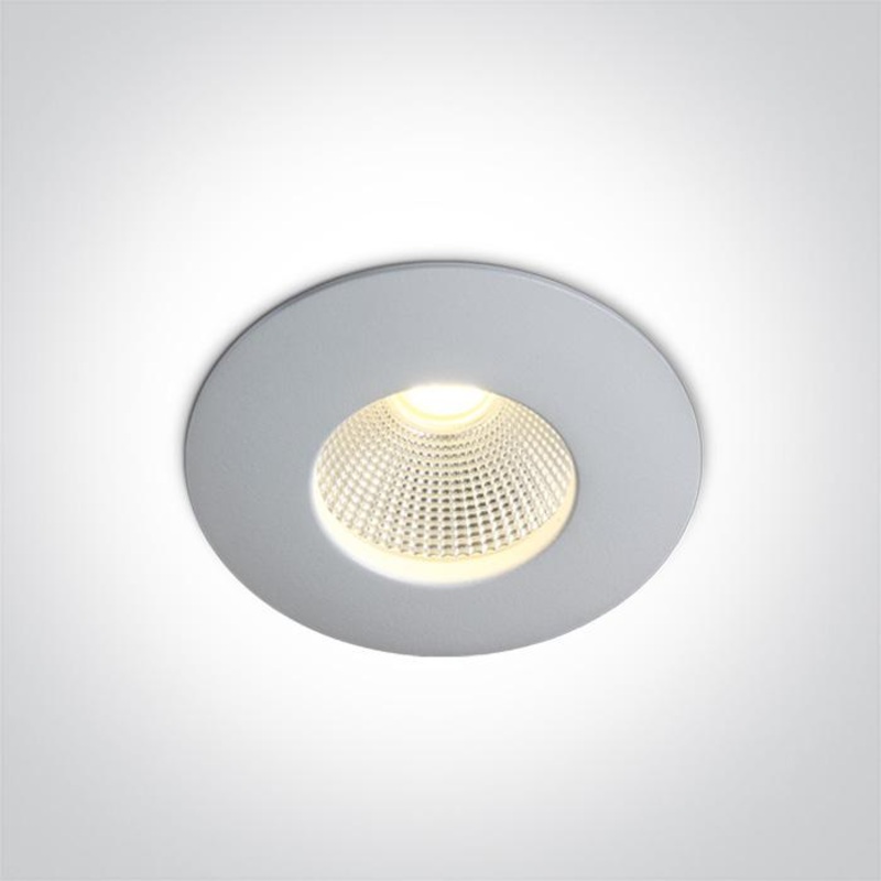 WHITE COB LED 12w CW 700mA 40deg IP65 DARK LIGHT