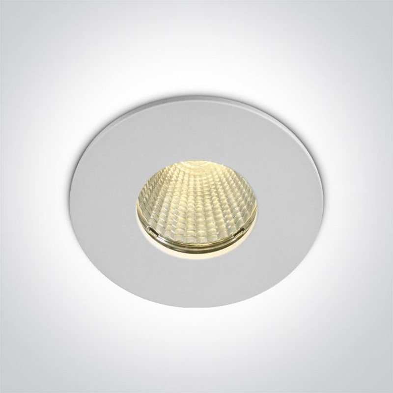 WHITE COB LED 12w WW 700mA 40deg IP65 DARK LIGHT