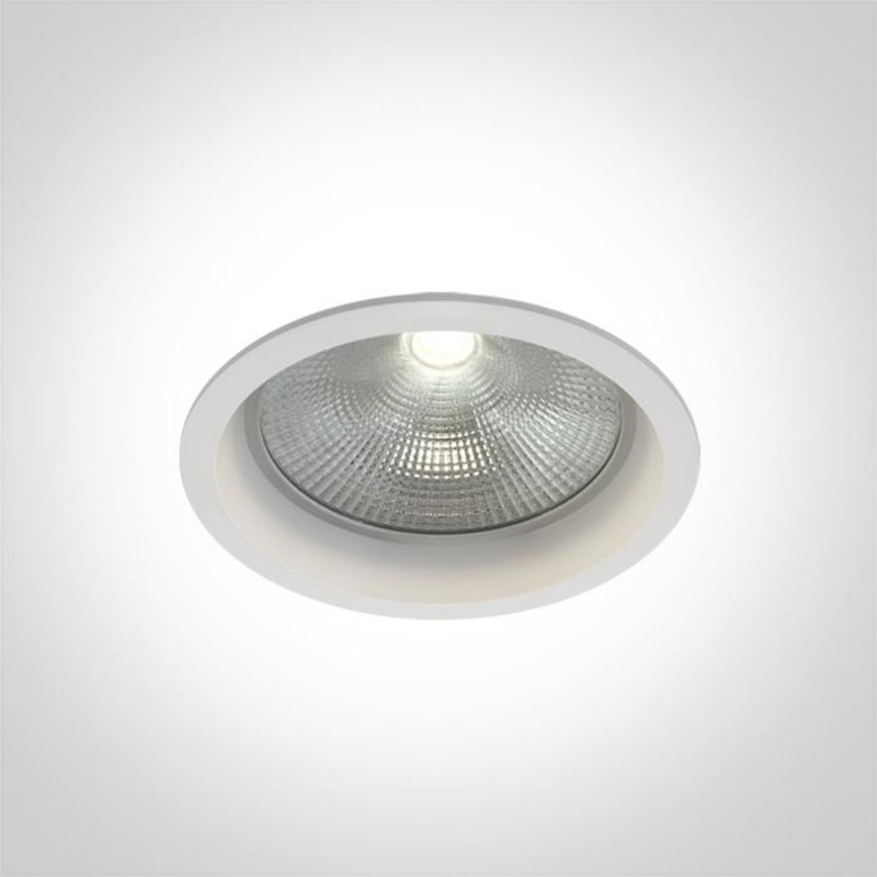 WHITE COB LED 15W CW + DRIVER 230V
