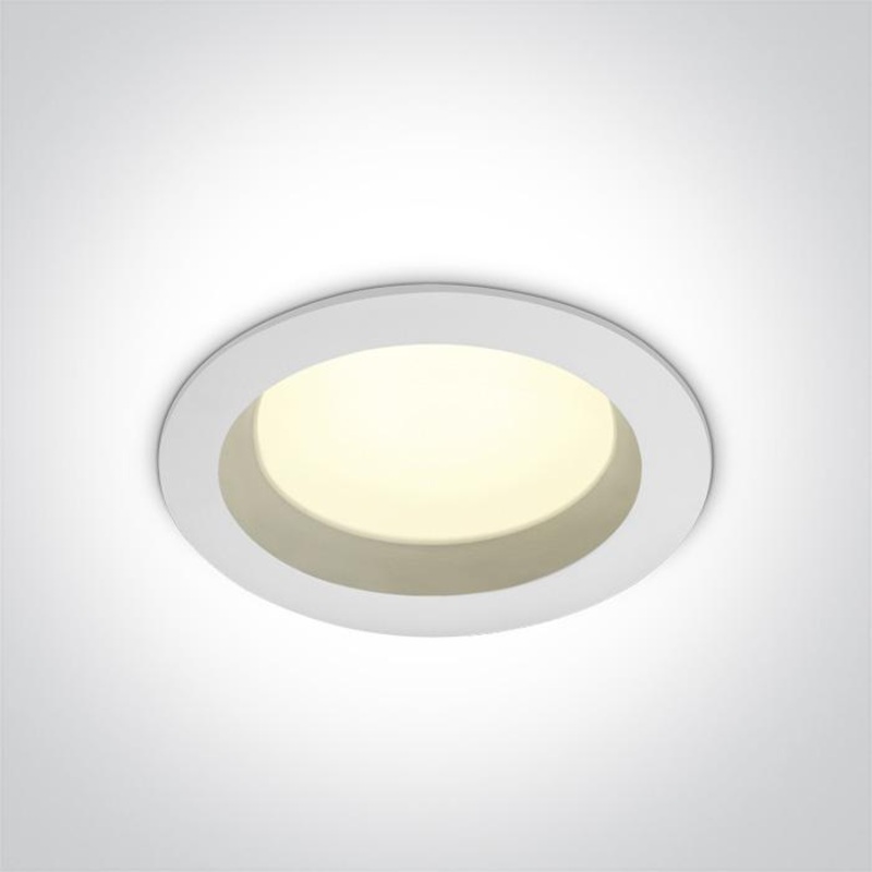 WHITE LED 18W IP54 CW 230V