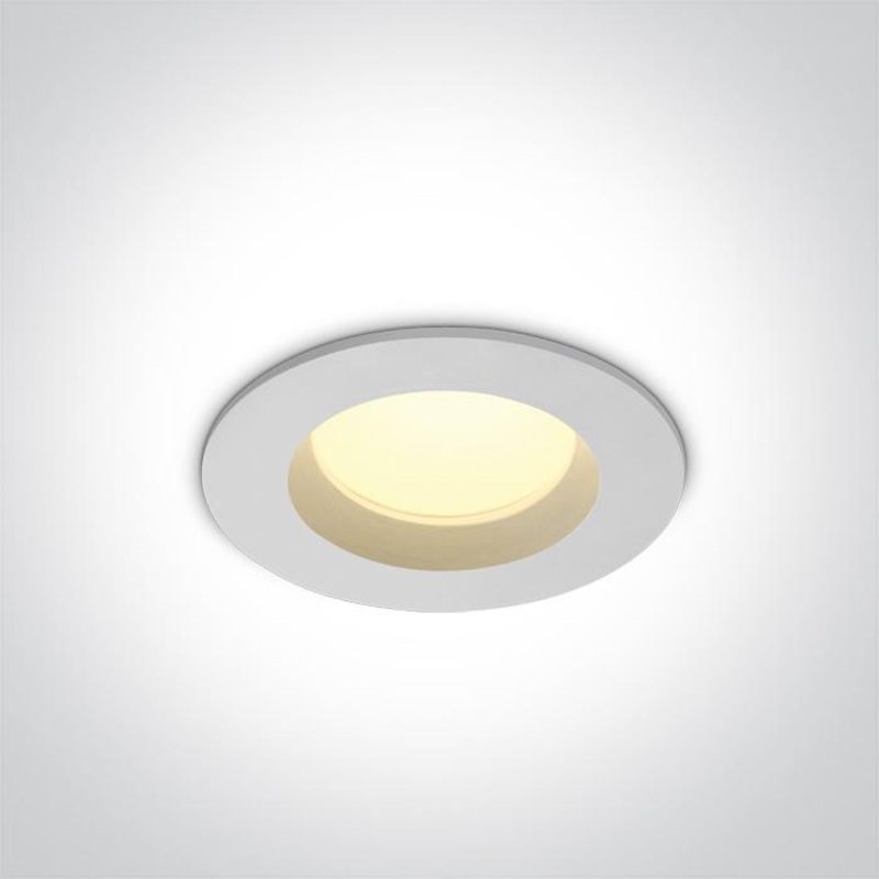 WHITE LED 7W IP54 WW + DRIVER 230V