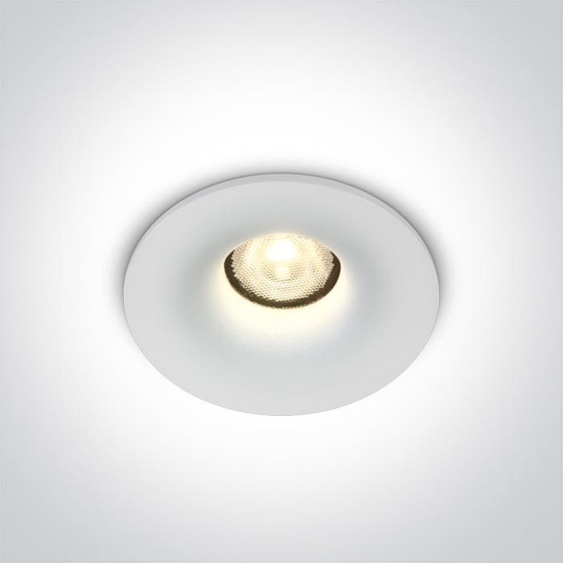 WHITE LED 7W WW 36deg IP65 700mA DARK LIGHT