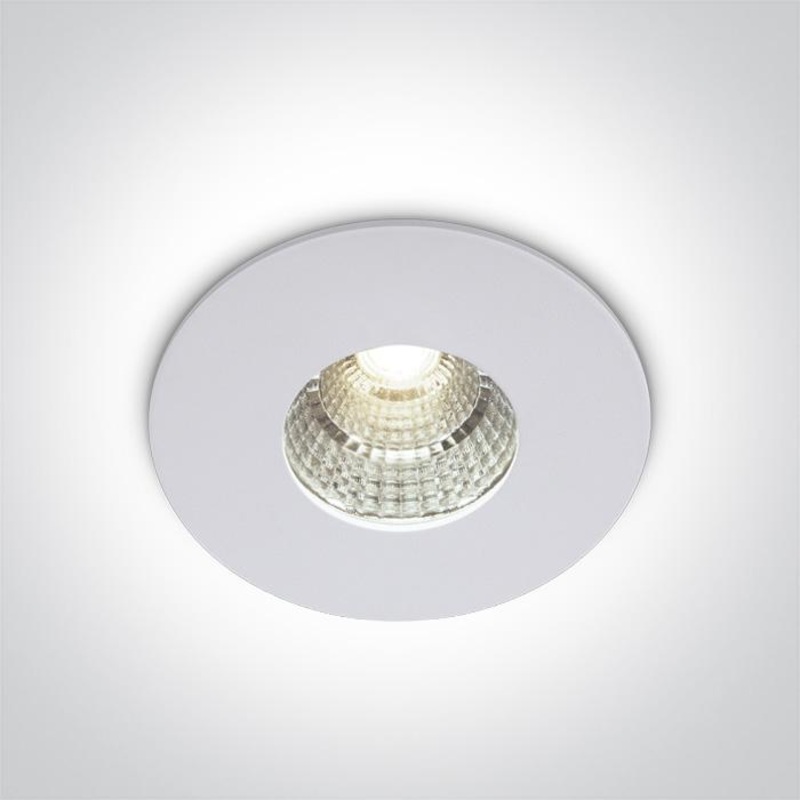 WHITE LED 7W WW IP54 DARK LIGHT 230V
