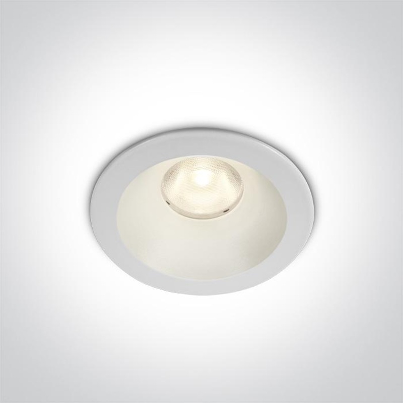 WHITE LED 8W WW 36deg IP20 230V DARK LIGHT