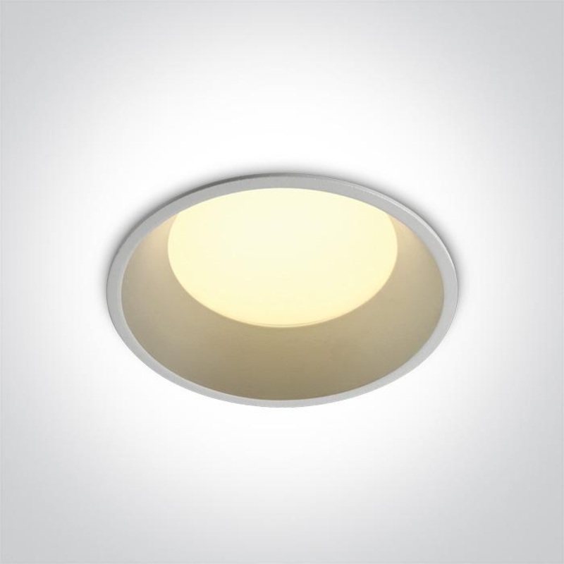 WHITE LED 9w CW IP20 230V 100deg DARK LIGHT