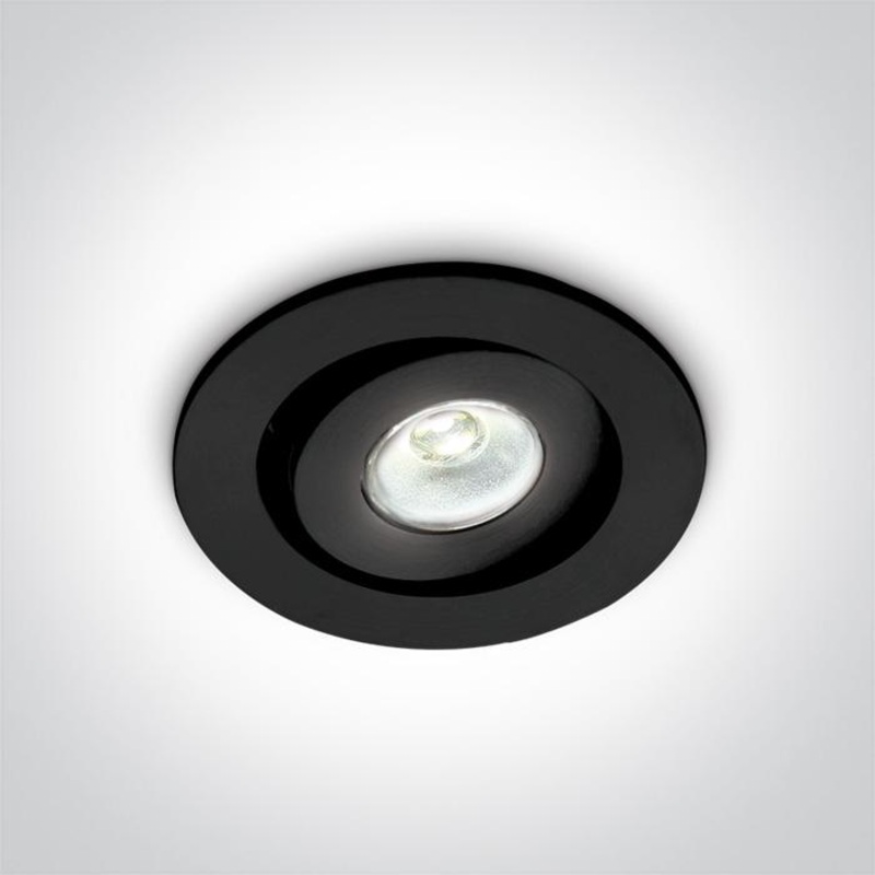 BLACK LED DL 1w 15d 350mA