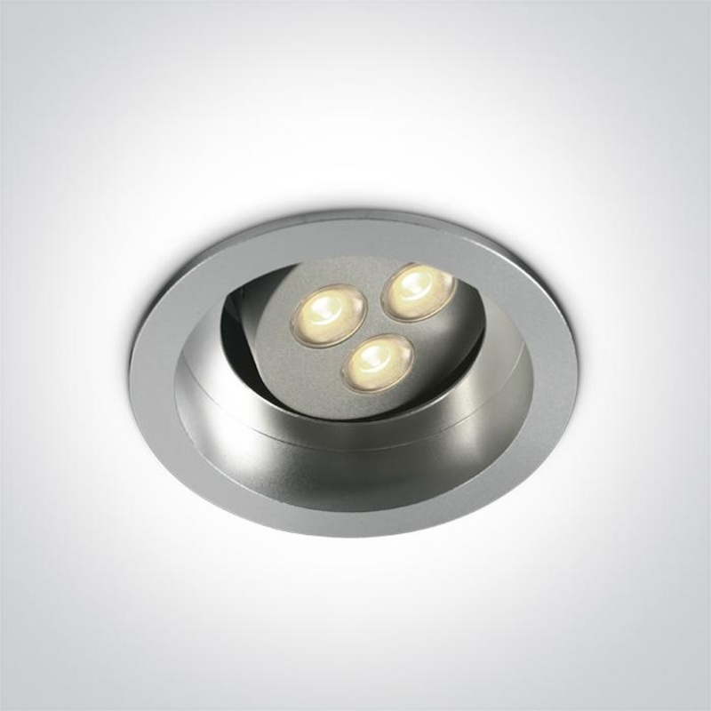 GREY LED 3w WW SEMI-TRIMLESS 350mA