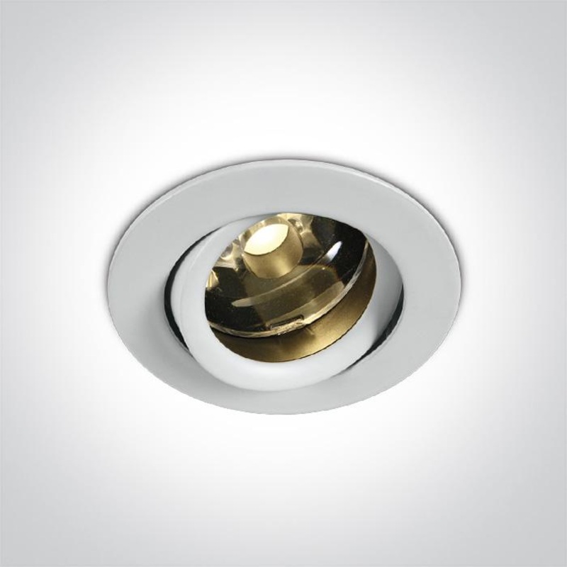 WHITE COB LED 2W WW 700mA 3deg IP20 ADJUSTABLE
