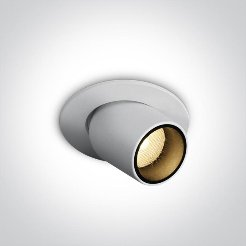 WHITE COB LED 3W WW 36deg IP20 350mA DIMMABLE DARK LIGHT