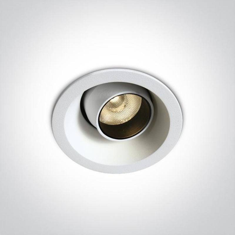 WHITE COB LED 6W WW 350mA 24deg IP20 ADJUSTABLE