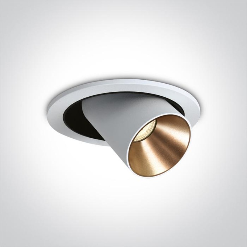 WHITE COB LED 9W WW 40deg 500mA DARK LIGHT