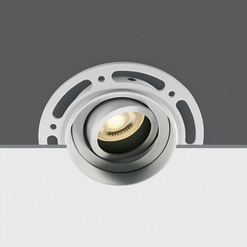 WHITE GU10 10W TRIMLESS DARK LIGHT ADJUSTABLE