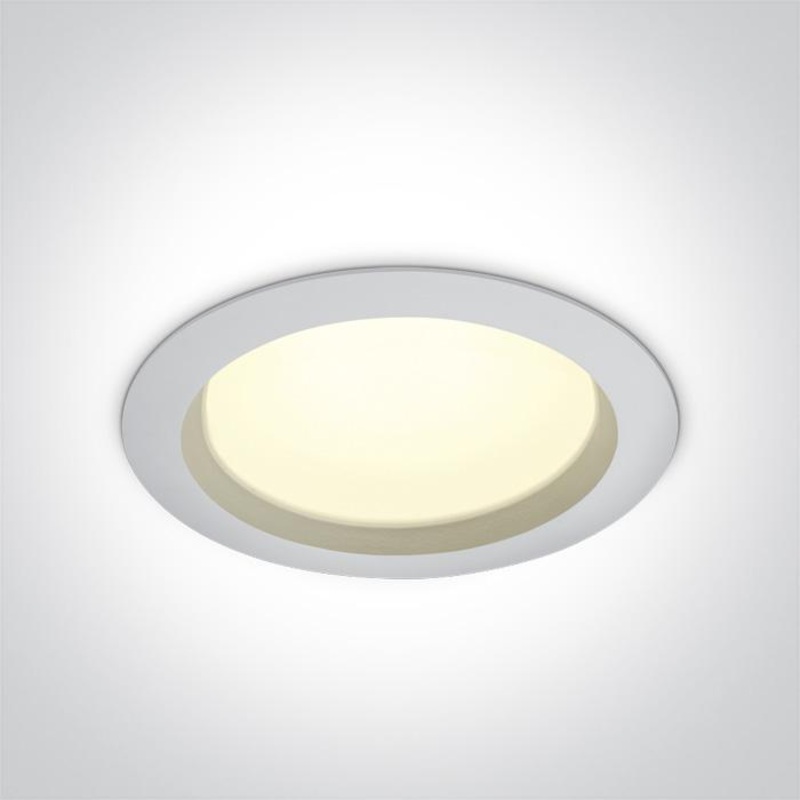 WHITE LED 25W IP54 CW + DRIVER 230V