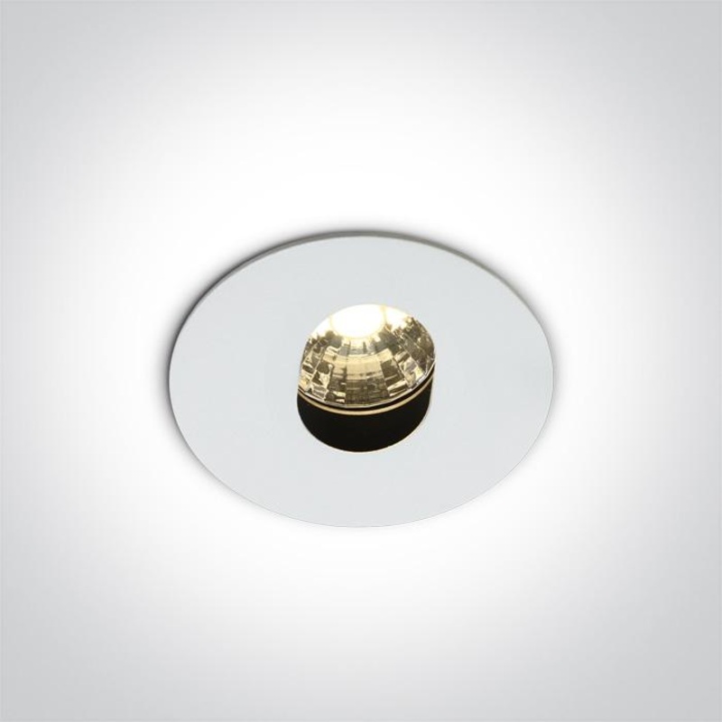 WHITE LED 3W 24deg 350mA ADJUSTABLE DARK LIGHT