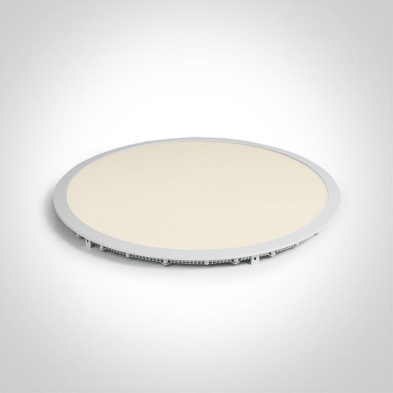 WHITE LED 48W WW 60cm RECESSED PANEL IP20 1200mA