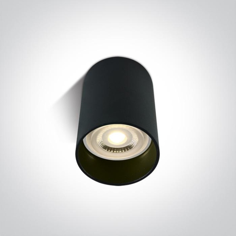 BLACK CYLINDER GU10 10W