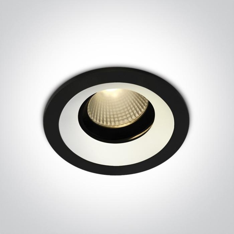 BLACK LED 12W WW 60deg 100-240V ADJUSTABLE