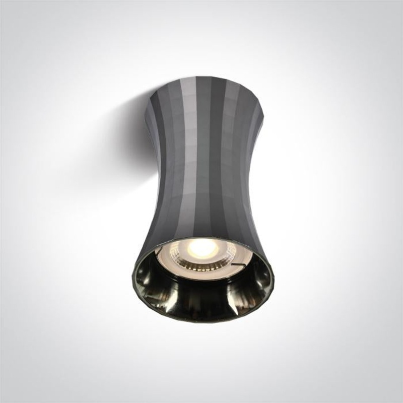DARK CHROME GU10 10W 100-240V DARK LIGHT